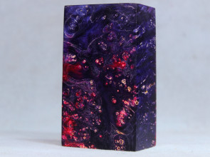 Stabilized Maple Burl Wood Mod Block